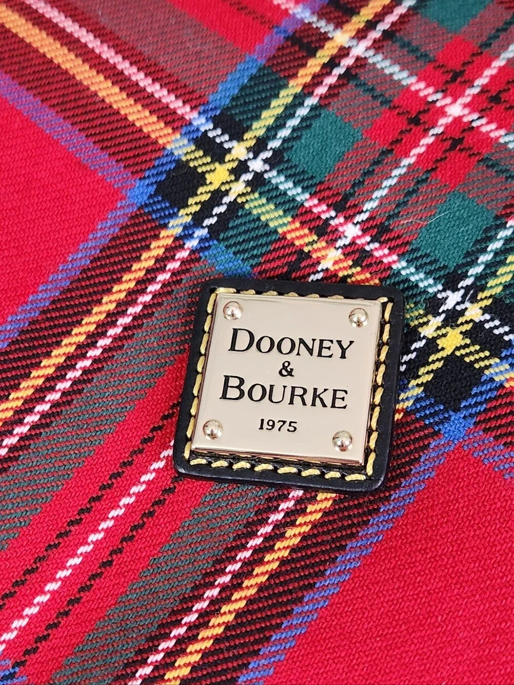 Dooney & Bourke Tartan Erica Bag
